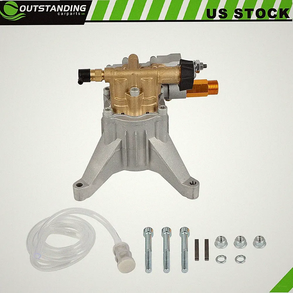 7/8In Shaft Vertical Pressure Washer Pump 3200 PSI 2.5 GPM For Power Washers