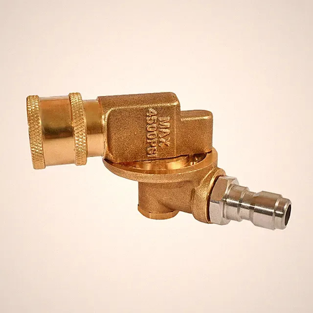 7 Angles Pressure Washer Pivoting Coupler Attachment 1/4” Quick Connect 240 D...