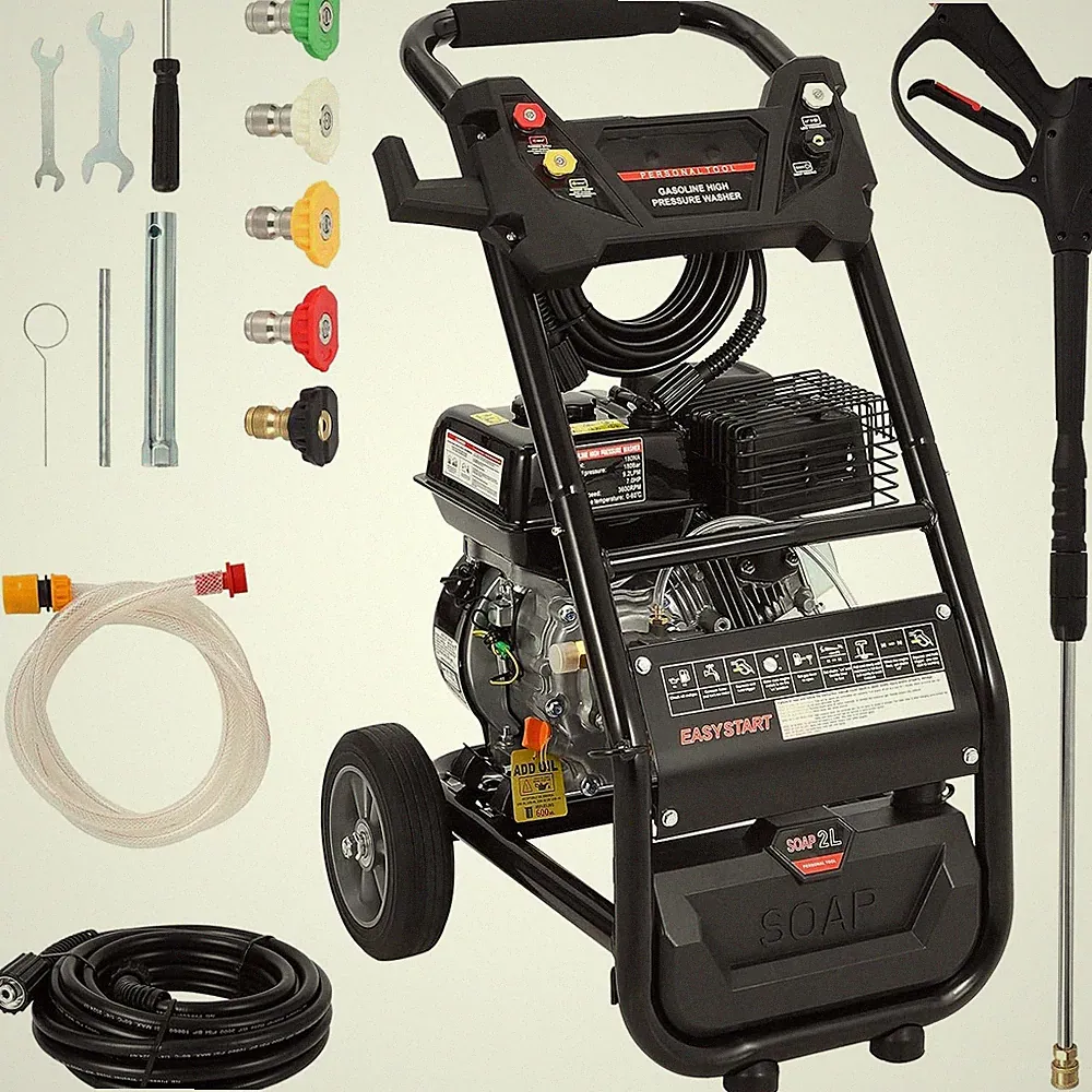 7 HP Gas Gasoline Pressure Powered Washer 3600 PSI 2.6 GPM with Copper Pump