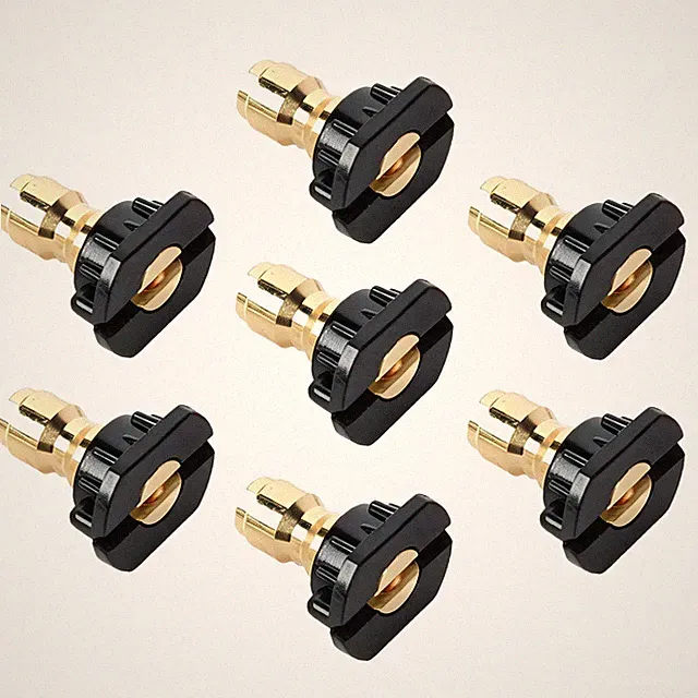 7 Pack 65° Pressure Washer Nozzle Tips - 1/4" Quick Connect, 4000 PSI, Soap Nozz