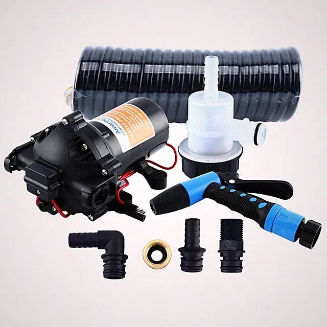 70 PSI Washdown Deck Wash Pump KIT 12v 5.0 GPM for Caravan Rv Boat Marine Yacht