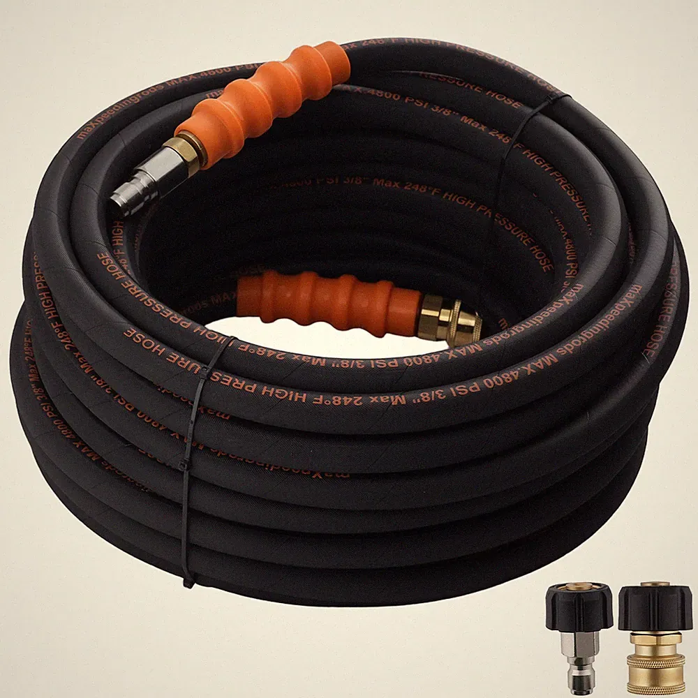 70FT 3/8" High Pressure Washer Hose 4800PSI Steel Wire Braid for Simpson Honda