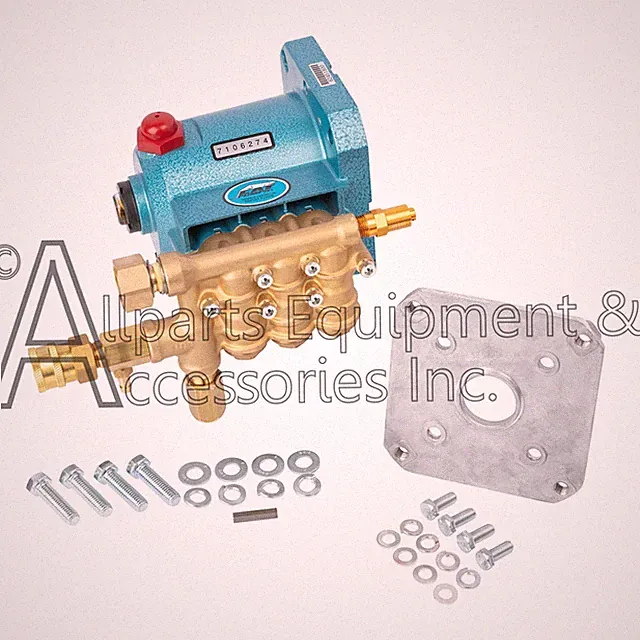 7106274 OEM CAT Pumps 2.5 GPM @ 3000 PSI Horizontal 3/4" Shaft with Hardware