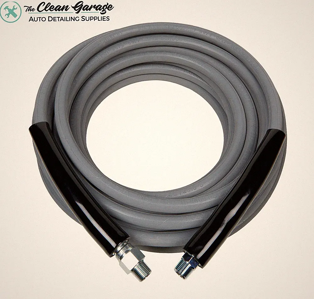 75' MTM Kobrajet 3/8" Gray Pressure Washer Hose 4000 psi - 75 Foot