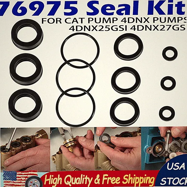 76975 Seal Kit for CAT Pump 4DNX Pumps 4DNX25GSI 4DNX27GSI Regular Maintenance