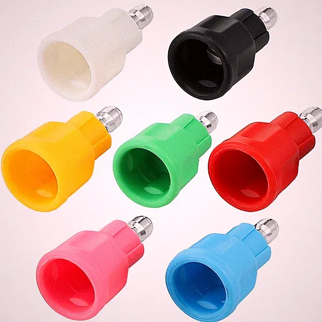 7Pcs Pressure Washer Nozzle Guard, Power Washer Tips with Upgraded Rubber Pro...