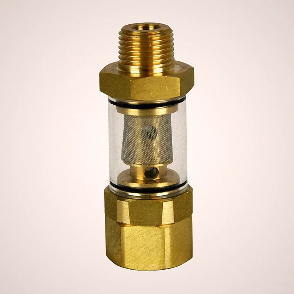 8.0 GPM Water Inlet Filter 1/2" MPT x 3/4" FGH for BE Pressure Washer