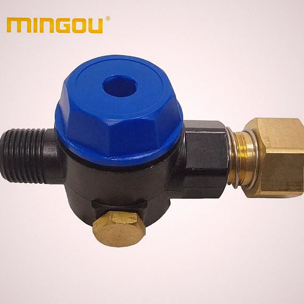 8 GPM Pressure Washer Water Inlet Filter 1/2" MPT x 3/4" GHT 300 PSI Blue Cap