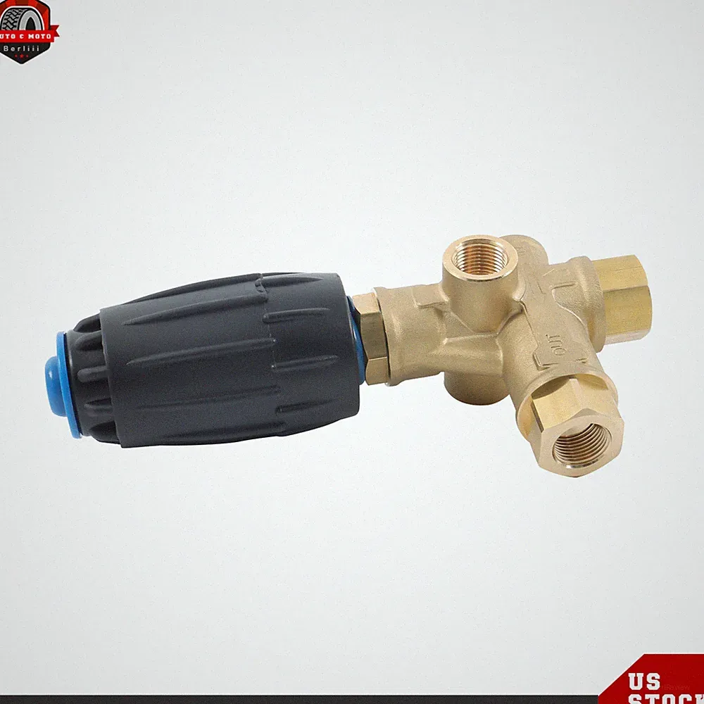 8 GPM, VRT3-250, Pressure Washer Unloader -Blue Spring, 3650 max PSI, 3/8"FNPT
