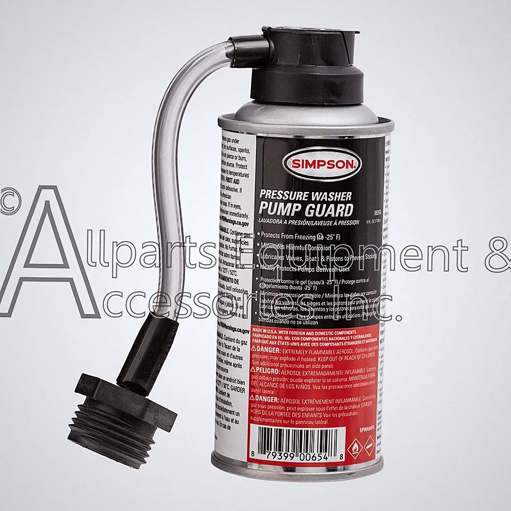 6039 Replaced by 88266 4 fl oz. Pump Guard for Winterizing Pressure Washer Pumps