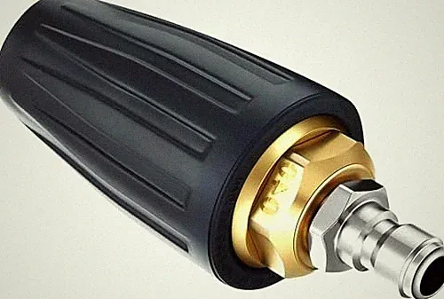 80144 Pressure Washer Nozzle 4500 PSI Turbo 360° Rotating Spray 1/4-Inch Quick