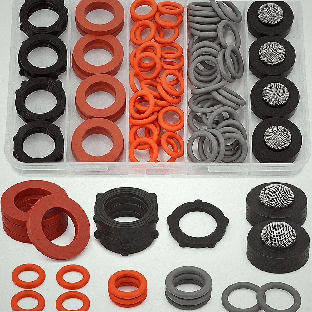 84 Pcs Pressure Washer O Rings, Garden Hose and Screen Filter Washers