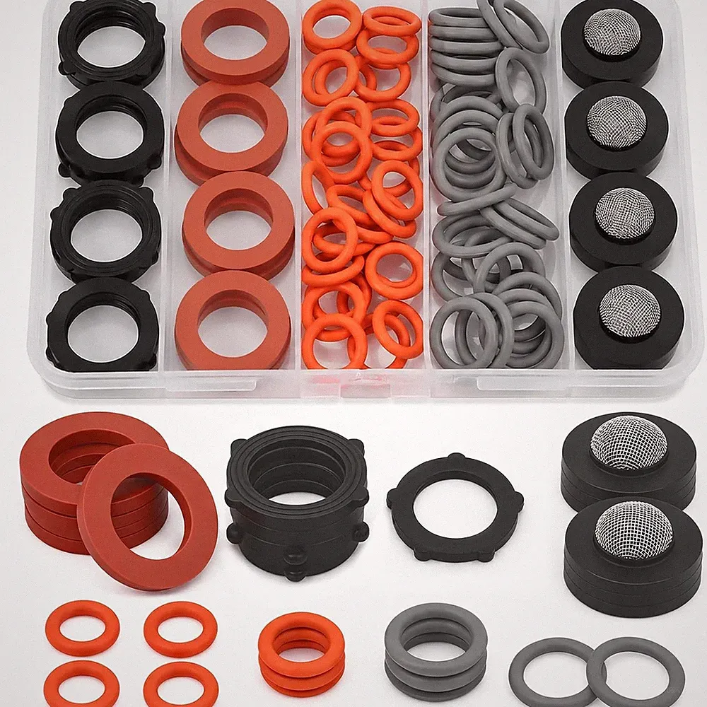 84 Pcs Pressure Washer O Rings, Garden Hose and Screen Filter Washers