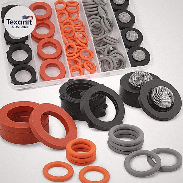 84 Pieces Power Pressure Washer O Rings & Washers Kit (5 Sizes) - Includes Scree