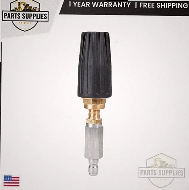 85.210.140 BE Power Rotary Turbo Nozzle 5000 PSI 1/4" Quick-Connect with Filter