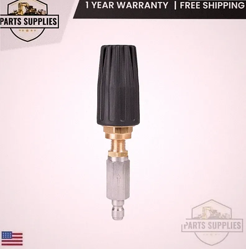 85.210.145 BE Rotary Pressure Washer Nozzle 4.5 GPM 5000 PSI 1/4″ QC with Filter