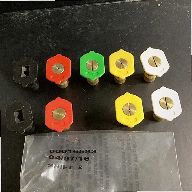 (9) Pressure Washer Spray Nozzle Tips Multiple Degrees 80016583
