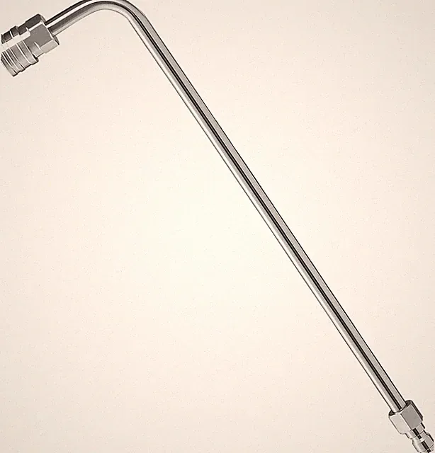 90 Degree Angled Pressure Washer Extension Rod 14 Inch Universal Lance 4000 Psi