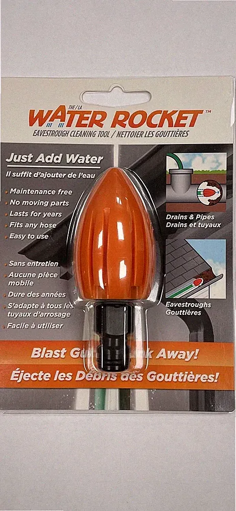 9200, Orange High-Pressure Washer Nozzle, Drain Cleaning Equipment for Gutters