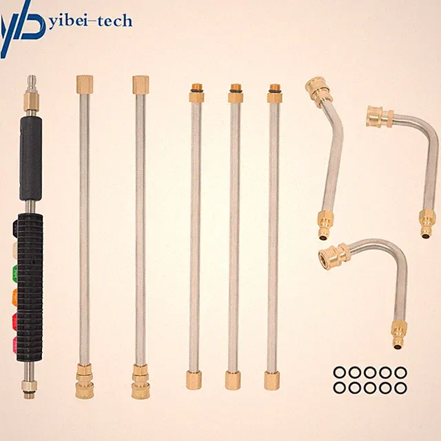 97in Pressure Washer Extension Wand Upgrade Power Washer Lance with Spray Nozzle