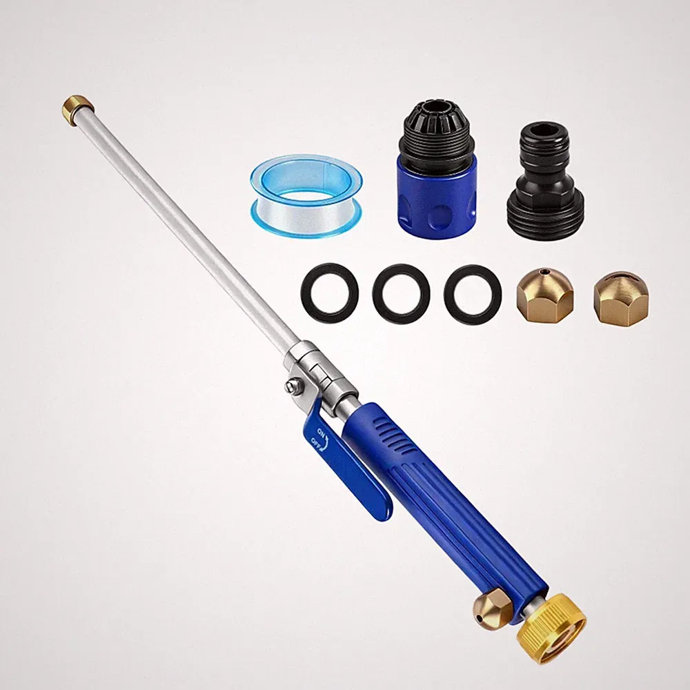 9pc High Pressure Washer Gun Kit Quick Connect Washer Gun & Nozzles Accessories