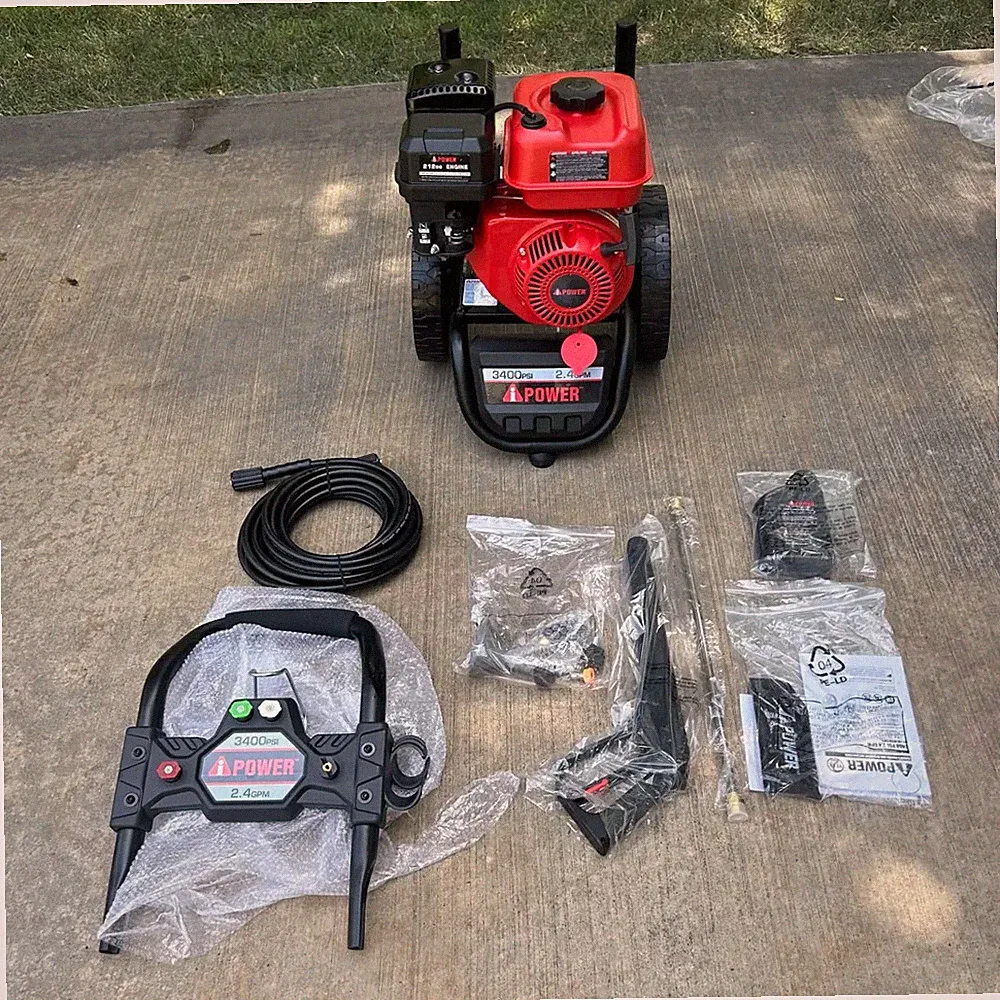 A-iPower 3400 PSI 2.4 GPM Cold Water Gas Pressure Washer OHV Engine GPW3400