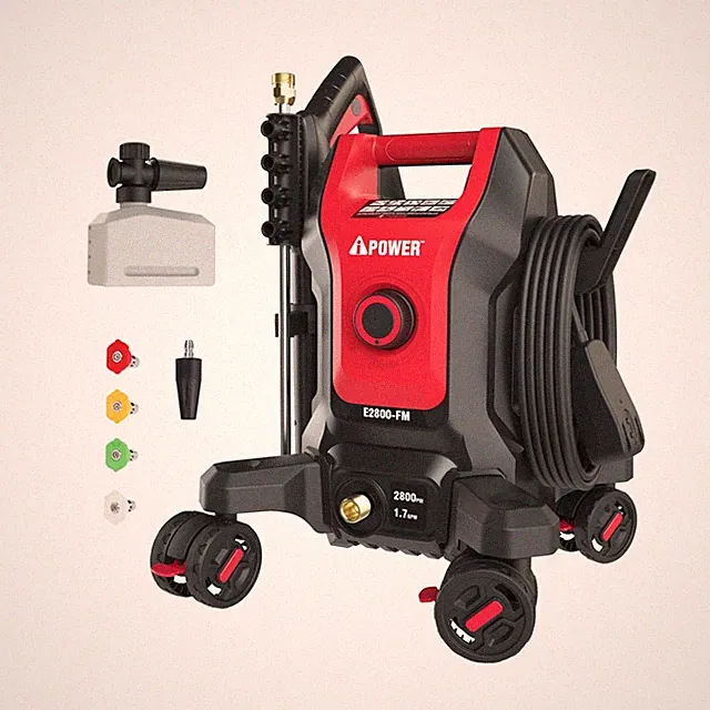 A-iPower Follow Me Electric Pressure Washer 2800 Max PSI 1.7 GPM Anti-Tipping...