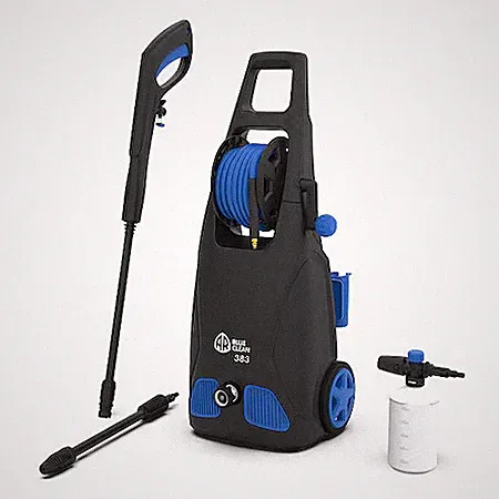 A.R. Blue Clean Ar383b Light Duty 1900 Psi 1.5 Gpm Cold Water Electric Pressure