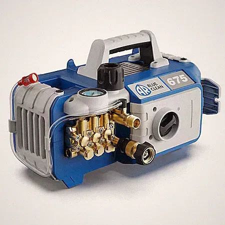 A.R. Blue Clean Ar675 Cordedpressurewasher, Cold, 2000Psi, 120V