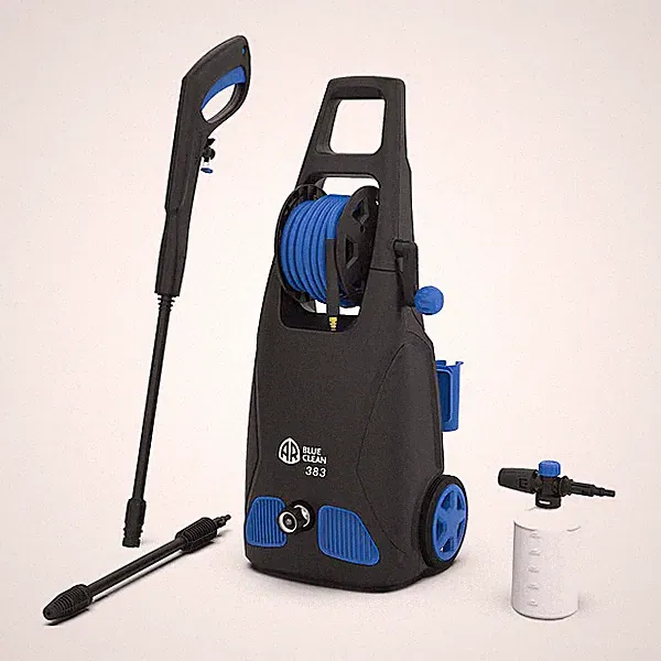 A.R. Blue Clean Light Duty 1900 psi 1.5 gpm Cold Water Electric Pressure Washer