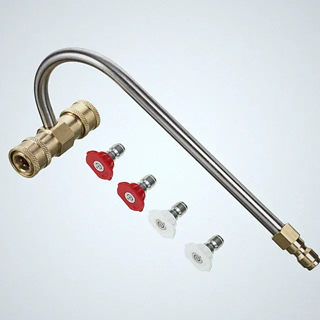Accesorio Limpiador De Canaletas Con 4 Boquillas De 4000 PSI De Lujo Pro