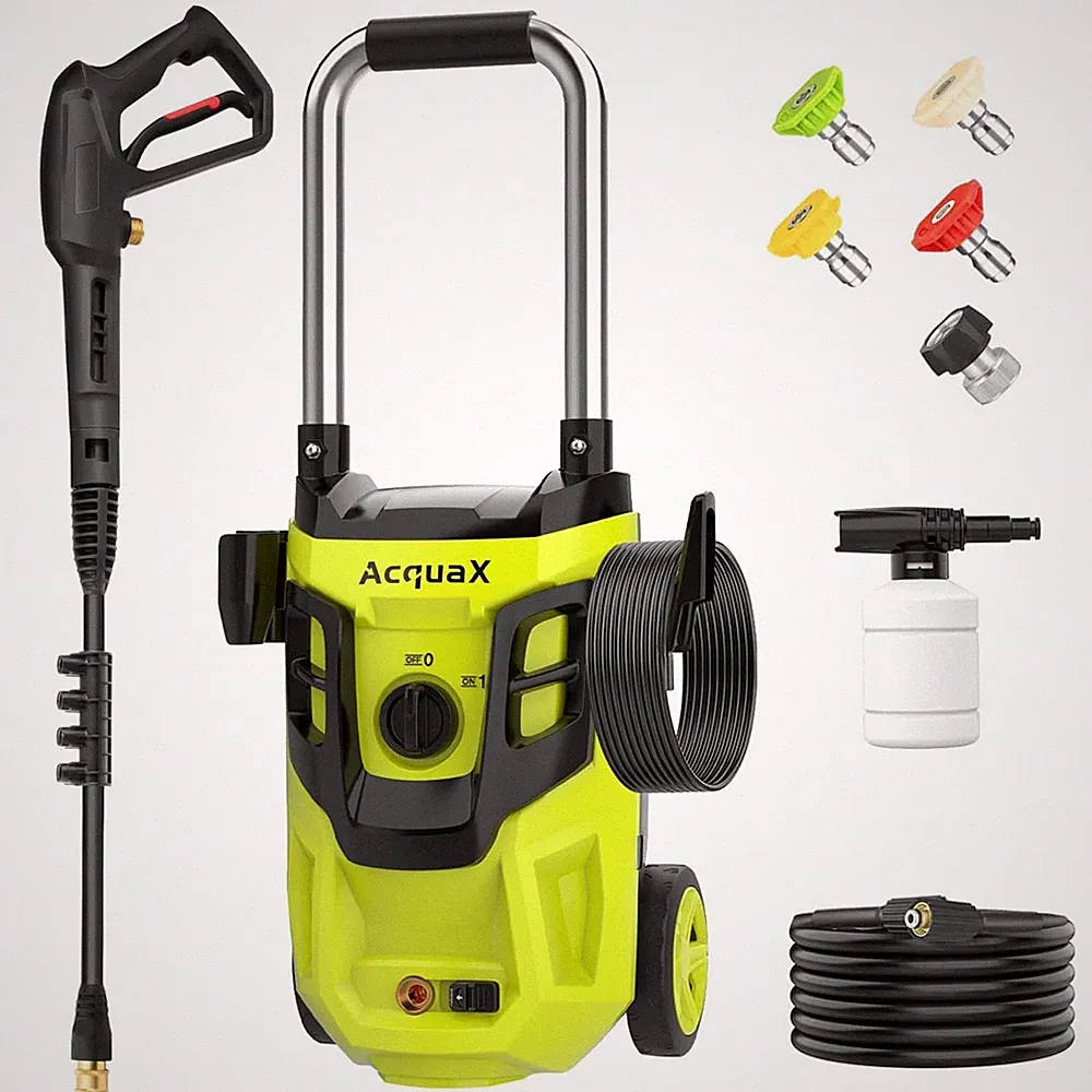 AcquaX Electric Pressure Washer 3800 PSI 2 GPM High Pressure Washer Power Washer