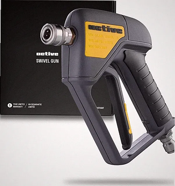 ACTIVE Pressure Washer Gun with 6 inches x 9 x 1.75 inches, Gray