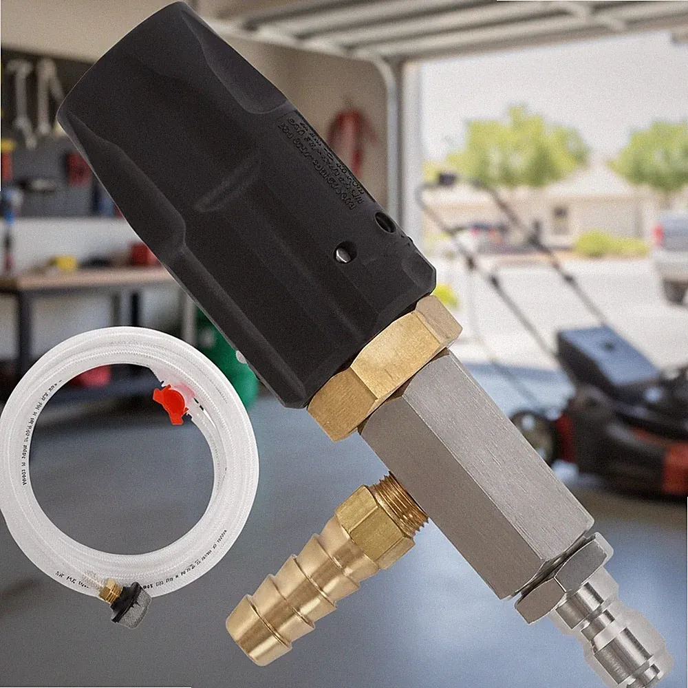 Adjustable Downstream Injector Kit for Pressure Washer - Long Range Nozzle