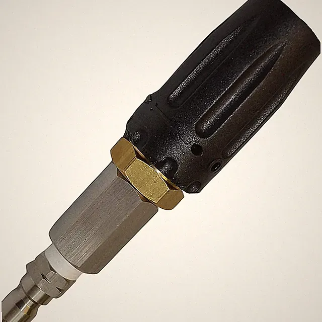 Adjustable DS Twist Nozzle for Pressure Washer - 0-60° Spray Pattern
