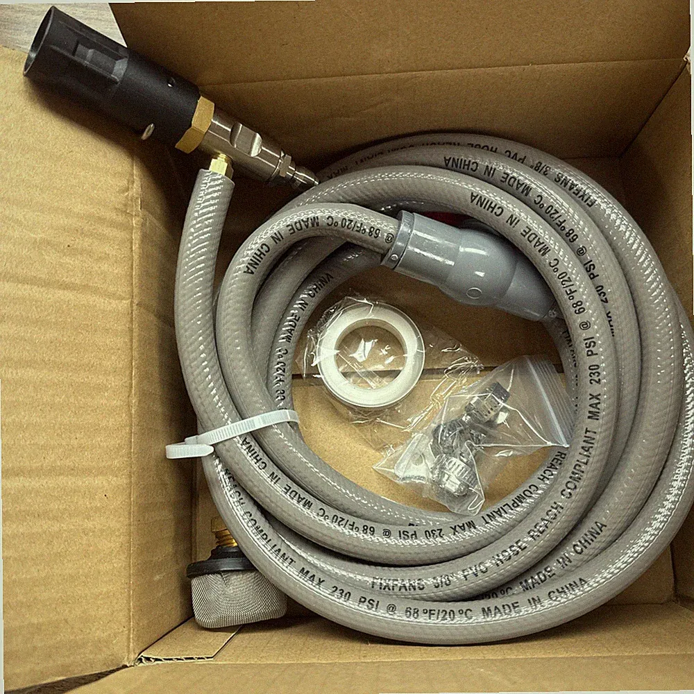 Adjustable Long Range Nozzle for Pressure Washer 4-4.5 GPM Kit 1/4” Connect