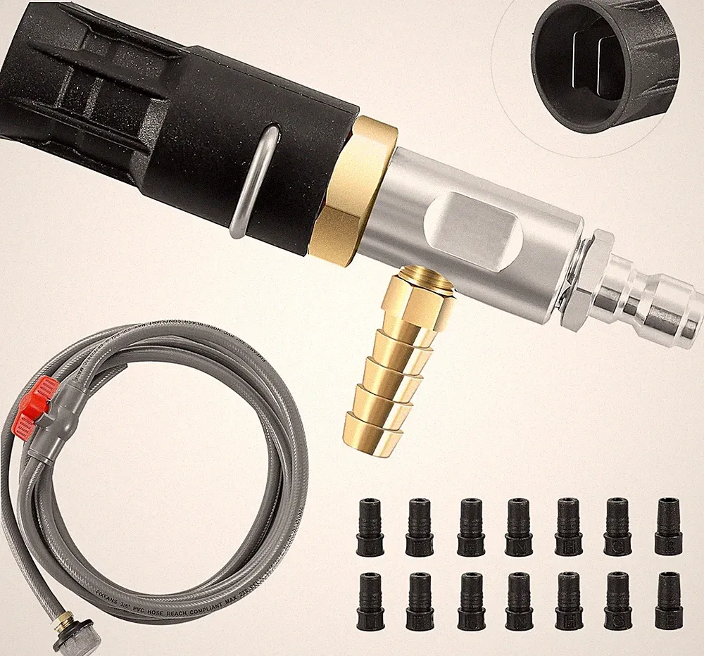 Adjustable Long Range Pressure Washer Nozzle Kit, 2000-3000 PSI, 3-3.5 GPM