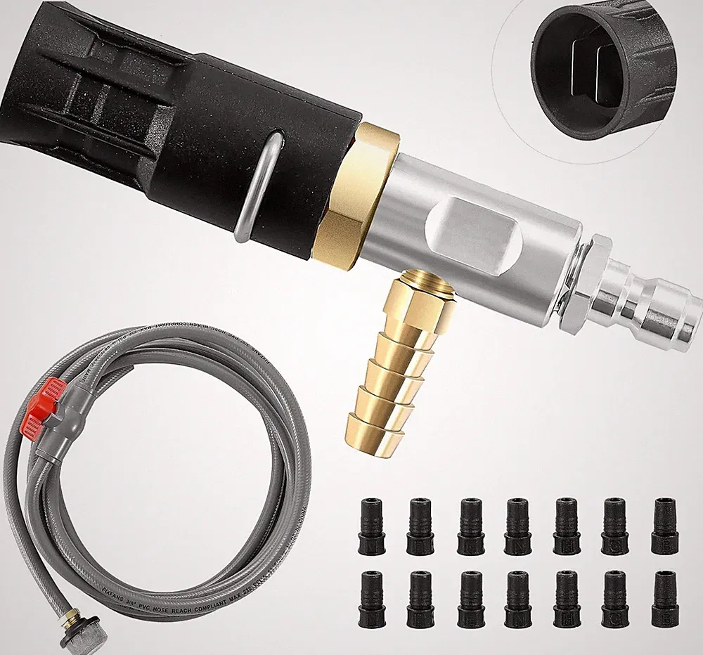 Adjustable Pressure Washer Long Range Nozzle 3-3.5GPM, 2000-3000PSI