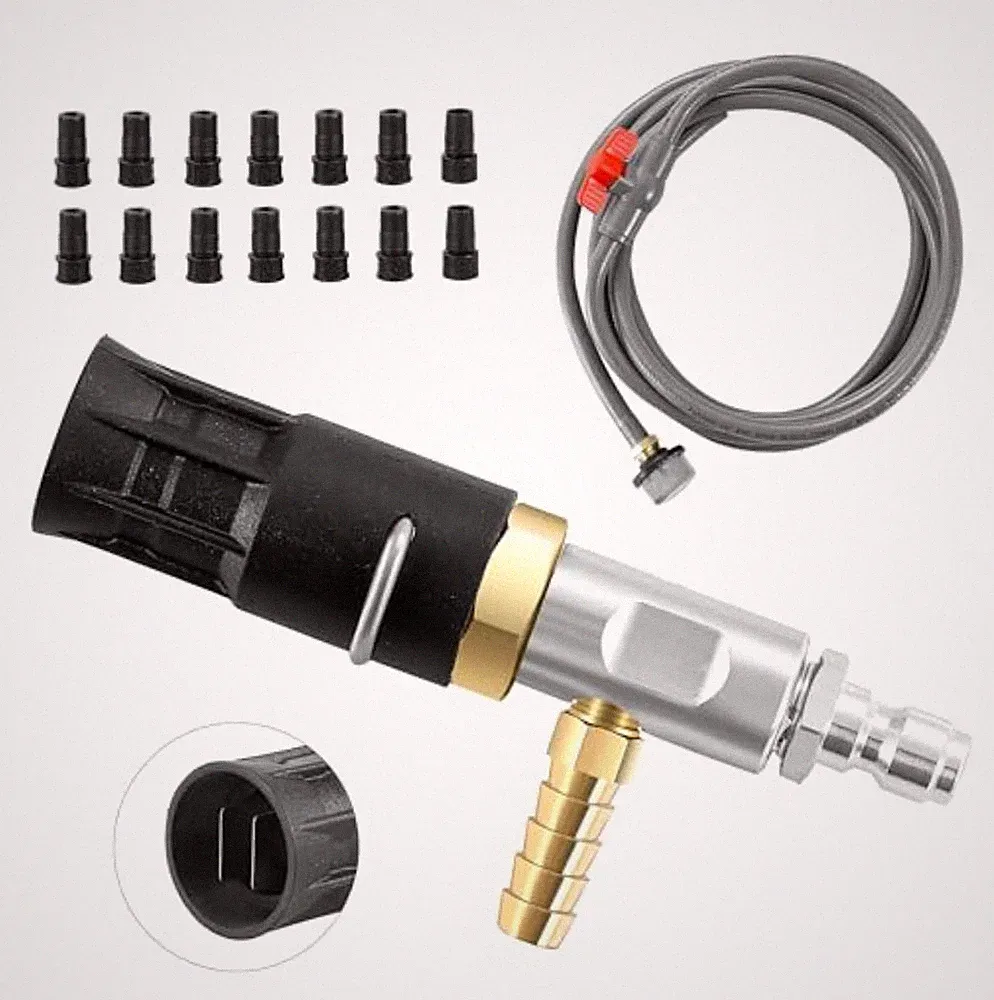 Adjustable Pressure Washer Long Range Nozzle 4.5 GPM 4000 PSI 1/4 Inch Quick