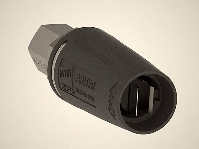 Adjustable Stainless Steel Soft Wash Nozzle - 2 TO 3 GPM - Veloci MTM 16.3004