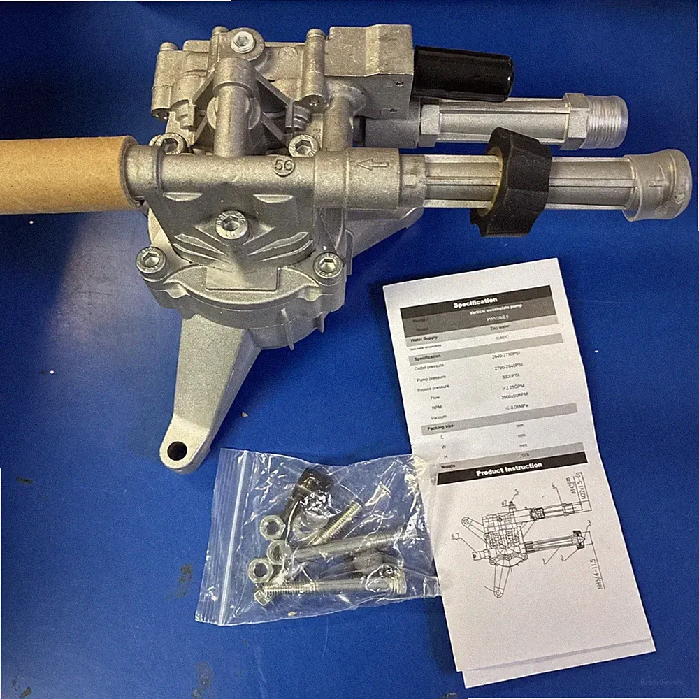 AgiiMan 7/8" Shaft Vertical Pressure Washer Pump Head, Max 3300PSI Replacemen...