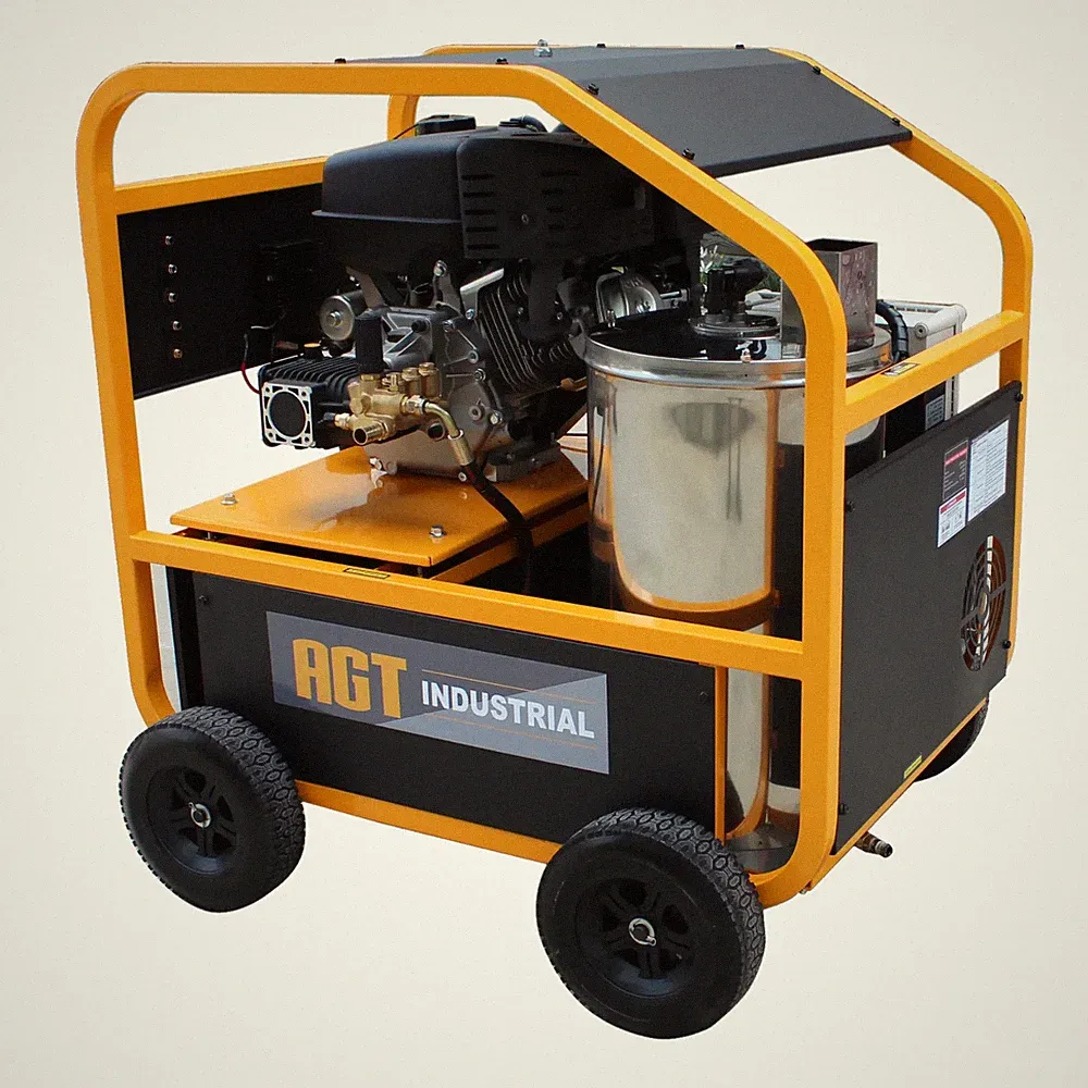 AGT 3000PSI Hot Water High Pressure Washer Machine 3 GPM 6.5 HP Diesel burner