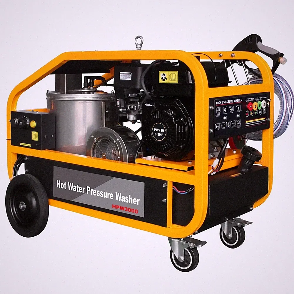 AGT 3000PSI Hot Water Pressure Washer 6.5HP Diesel Burner HPW3000‑1 NEW