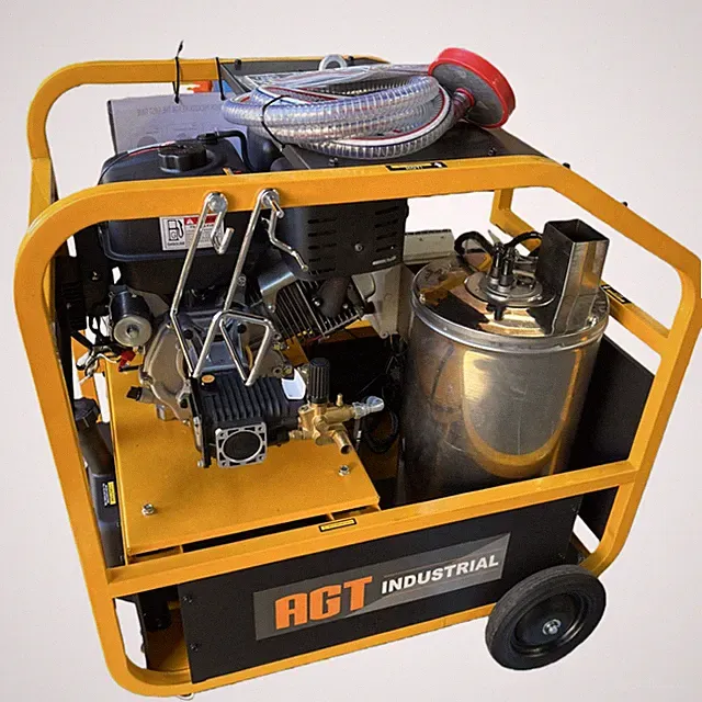 AGT 4000 PSI Hot Water High Pressure Washer Machine 13 HP Gasoline Burner w/Hose