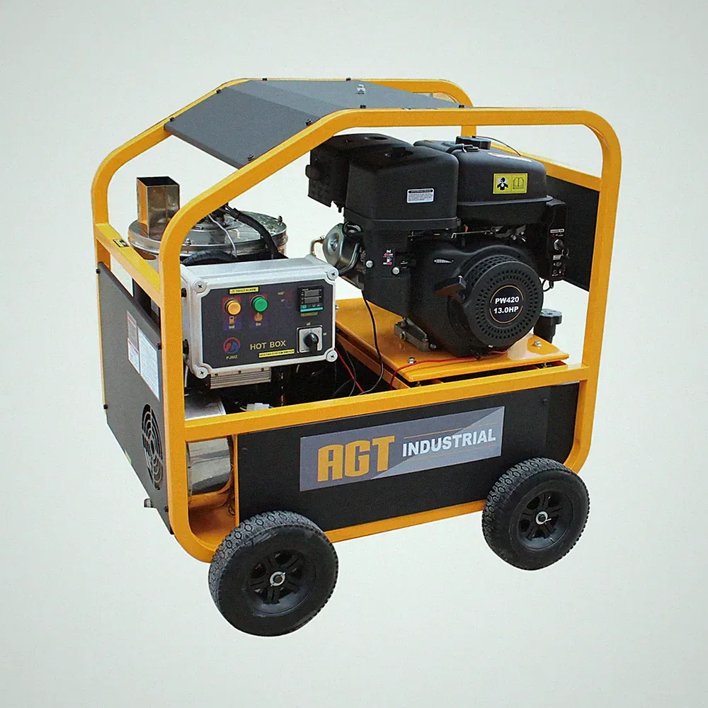AGT 4000 PSI Hot Water High Pressure Washer Machine 4 GPM 13 HP Gasoline burner