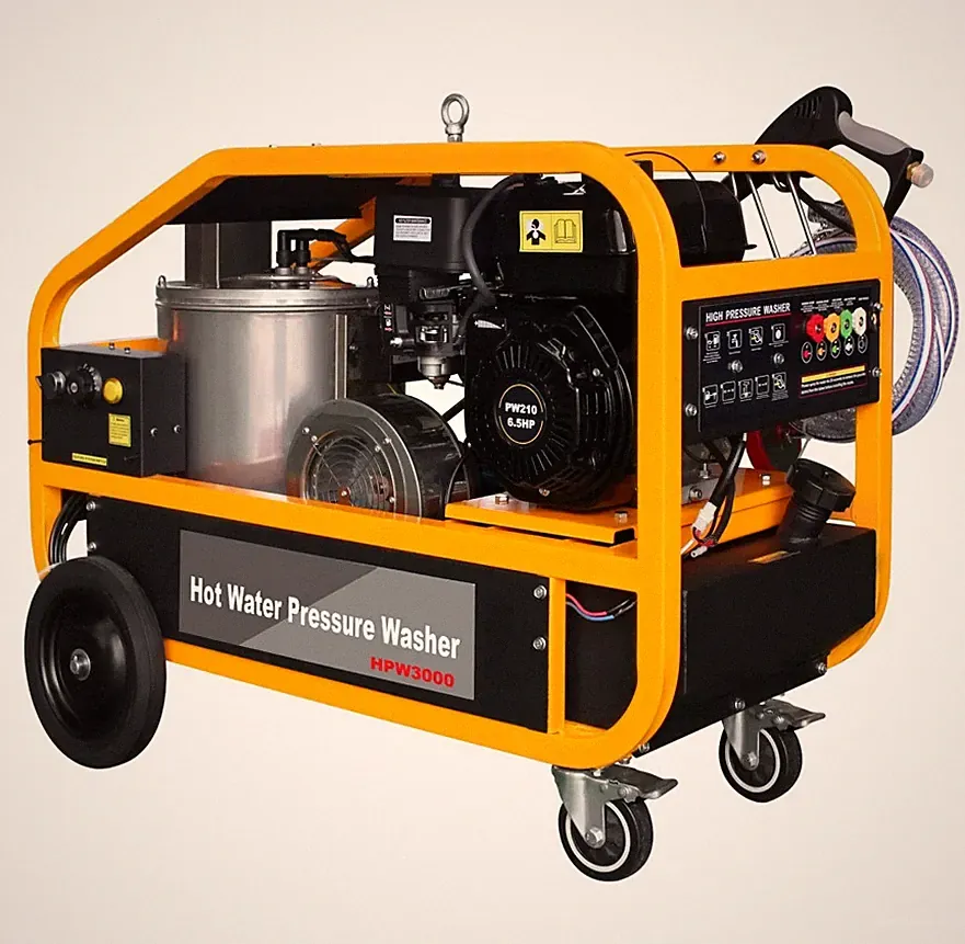 AGT 6.5HP 3000 PSI Hot Water High Pressure Washer Machine Diesel burner