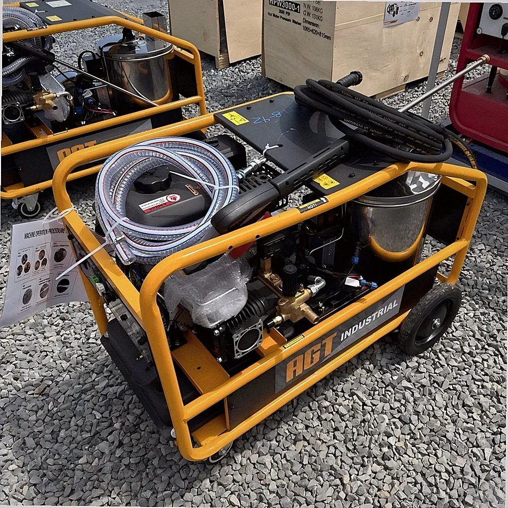 AGT Hot Water High Pressure Washer Machine 3000 PSI 6.5HP Washer Diesel Burner