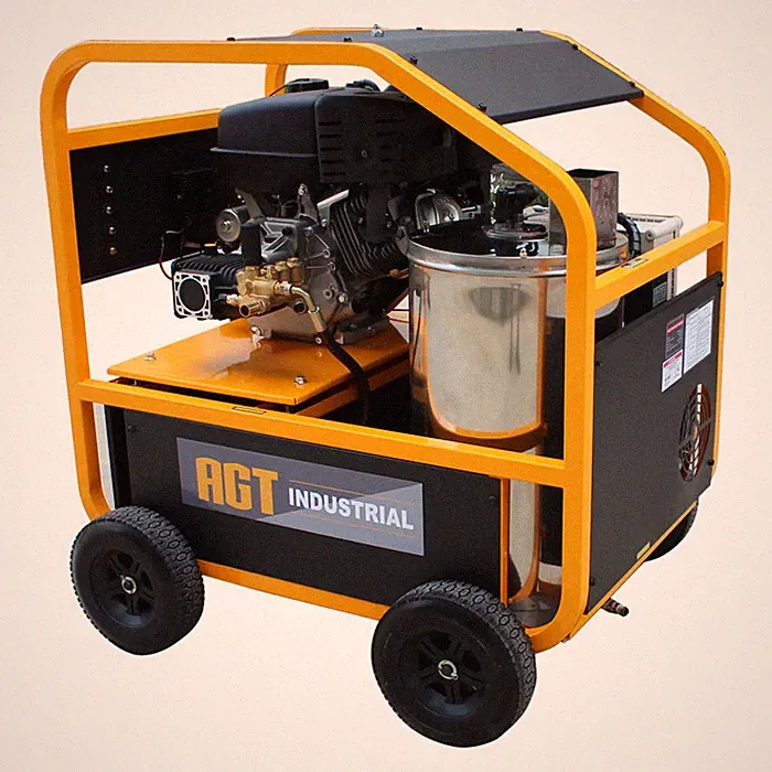 AGT Hot Water High Pressure Washer Machine 3000 PSI 6.5HP Washer Diesel Burner