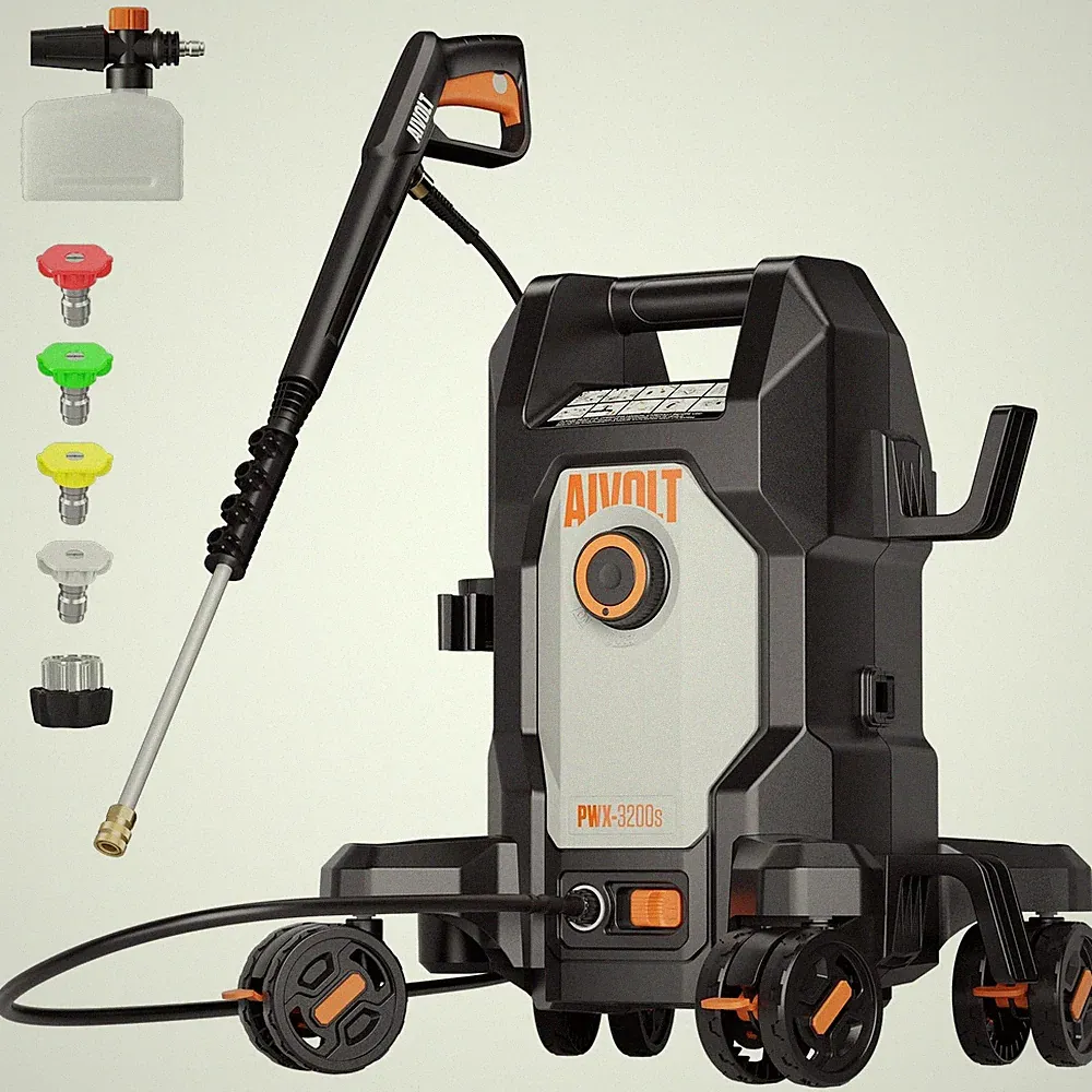 AIVOLT 4800PSI Electric Pressure Washer, Electric Power Washer