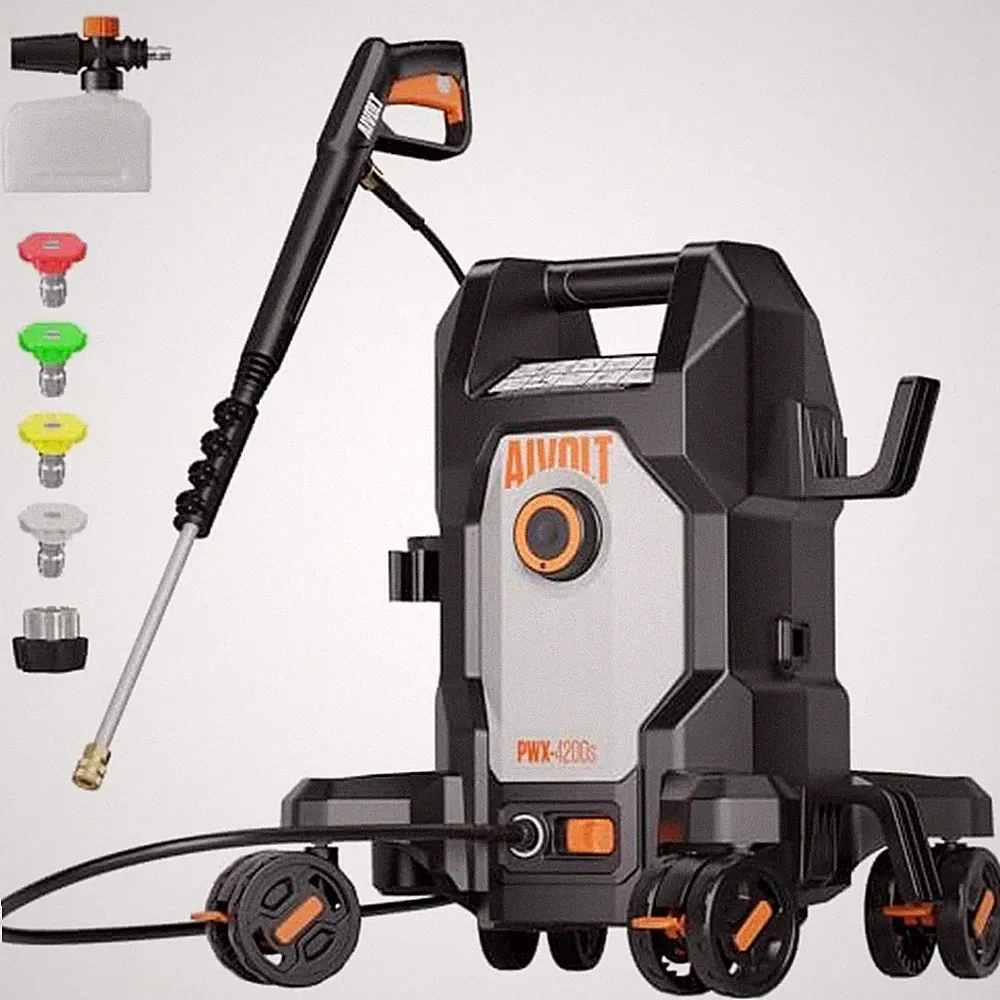 AIVOLT Electric Pressure Washer, Power Washer for Cars Driveways & Patios